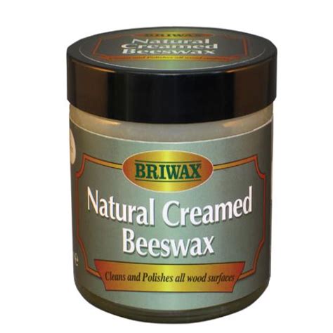 Briwax Natural Creamed Beeswax Clear 250ml - Lakedale Power Tools