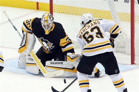 Penguins vs. Bruins Recap: Pittsburgh ends Boston’s long point streak ...