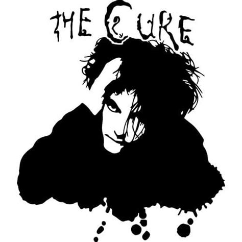 The Cure Decal Sticker - THE-CURE-BAND-DECAL - Thriftysigns