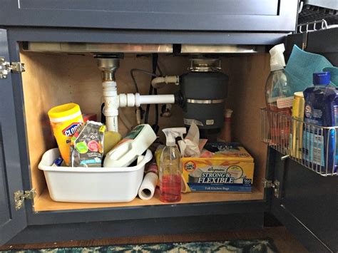 5 Smart Ways to Organize Cleaning Supplies Under the Kitchen Sink