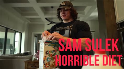 SAM SULEK HORRIBLE DIET. - YouTube