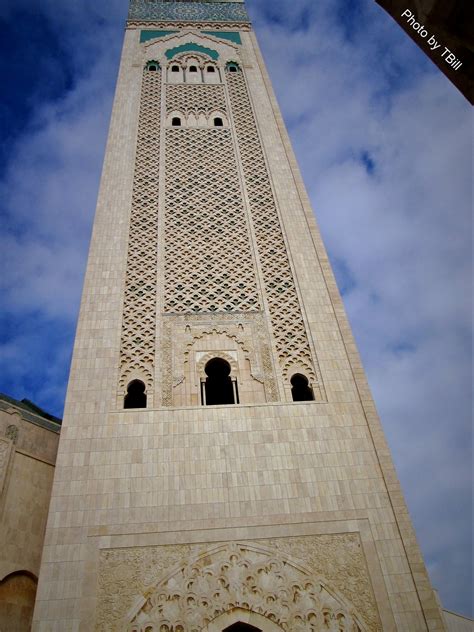 Photo: King Hassan II Mosque, Minaret | Casablanca, Morocco - Canary ...