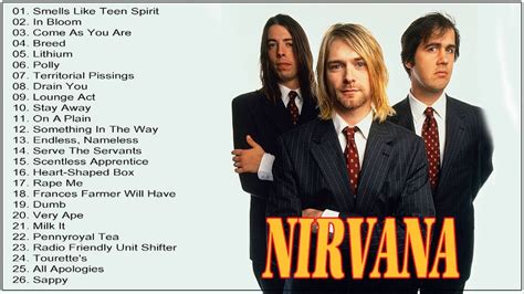 Nirvana Greatest Hits Playlist - Nirvana Best Songs - Best Of Nirvana ...