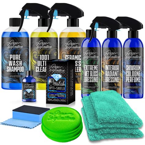 New Car Detailing Kit - Preserves & Protects Interior Exterior Surfaces