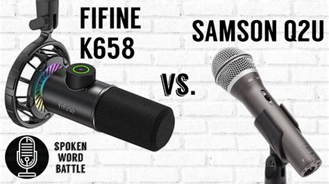 Fifine K658 vs. Samson Q2U - USB Dynamic Microphone Comparison - Audio ...