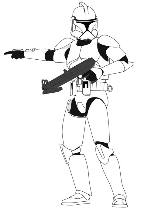 Clone Trooper with DC-15S v3 by FBOMBheart on DeviantArt