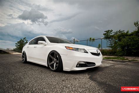 Acura TL - VVSCV3 | VVS-CV3 - Matte Graphite - F: 20x10.5 / … | Vossen ...