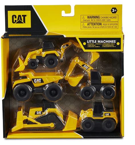 Buy Caterpillar CAT Mini Machine Construction Truck Toy Cars Set of 5 ...