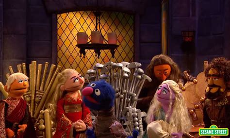 Watch: Sesame Street goes all Game of Thrones in this amazing 'Game of ...