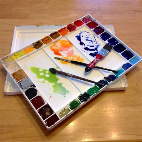 Watercolor Supplies, Watercolor Kit, Watercolor Mixing, Watercolor ...