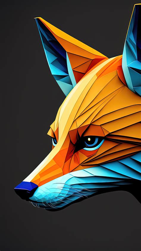 Fox Background 4K #190i Wallpaper iPhone Phone