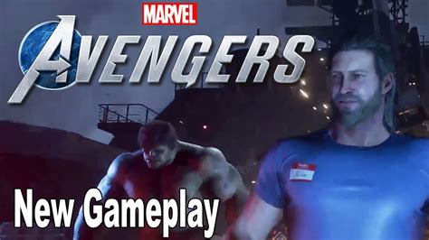 Thor Gets Shown Off in the Latest Marvel's Avengers Game Gameplay - MP1st