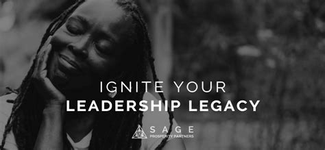 Ignite Your Leadership Legacy | Sage Prosperity Partners