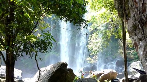 Phnom Kulen waterfall - YouTube