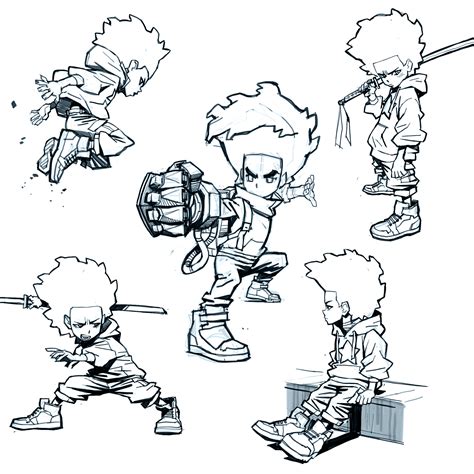 Seung Eun Kim - The Boondocks Reboot art 2