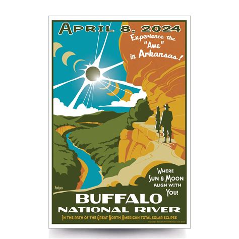 Buffalo National River Solar Eclipse 2024 - Eclipse Merchandise