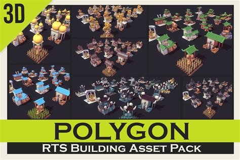 RTS Building Asset Pack | 3D Environments | Unity Asset Store