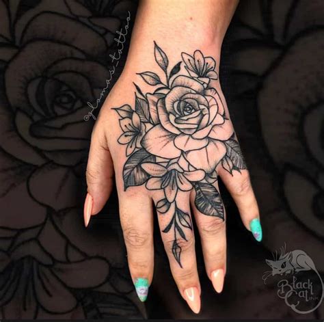 Top 73 Best Hand Tattoos for Women - [2021 Inspiration Guide]