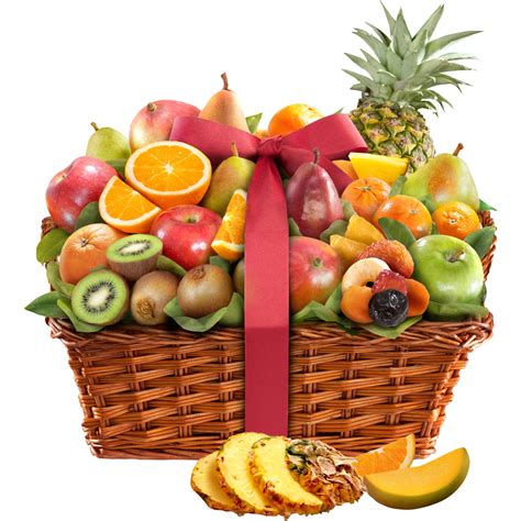 Golden State Fruit Gourmet Tropical Abundance Fruit Gift Basket ...