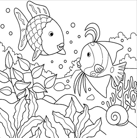 Fish Coloring Pages