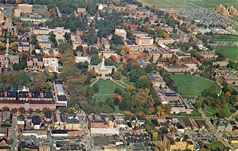 Now viewing: Aerial view of Penn State University -- University Park ...