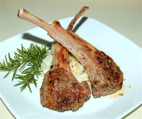 Grilled Rosemary Lamb Chops | Cooking Mamas