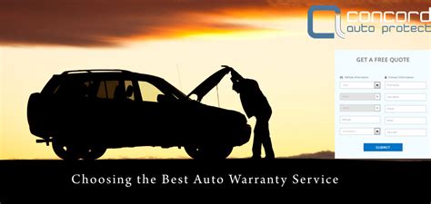 How to Choose the Best Extended Auto Warranty - Concord Auto Protect