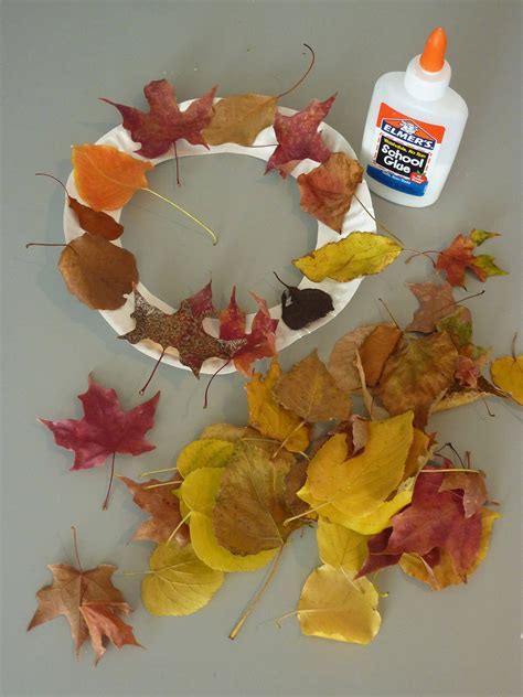 Leaf Art Craft For Toddlers