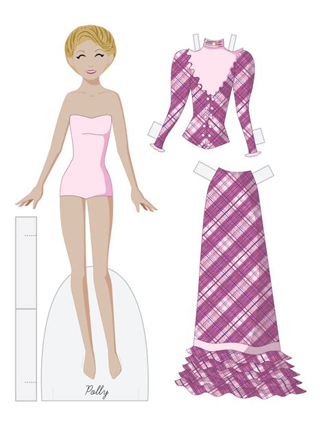 Paper Doll School: Historical Fashion Friday - Polly | Paper dolls ...