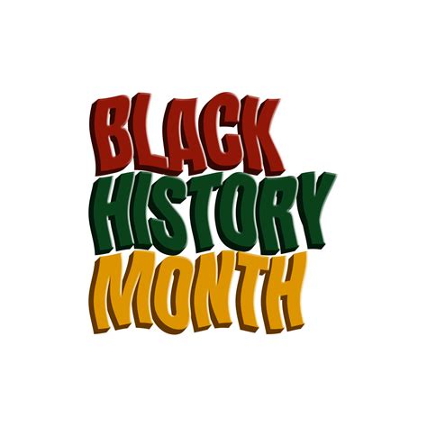 Black history month celebrate. Design Black history month 15699135 PNG