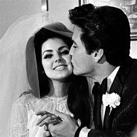 Elvis And Priscilla Presley At Their Wedding Photo Print (8 X 10 ...