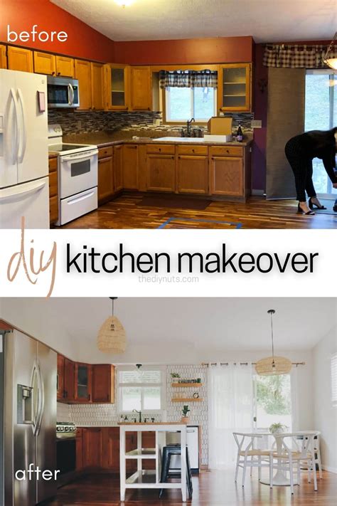 How To Update Honey Oak Kitchen Cabinets Without Painting The Walls ...