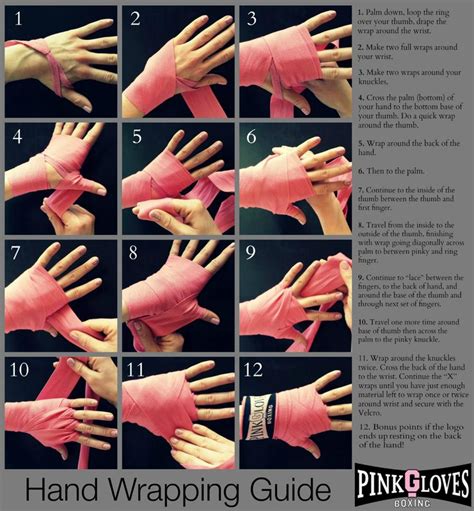 Hand Wrapping Guide: There are many ways to wrap the hand, and there ...