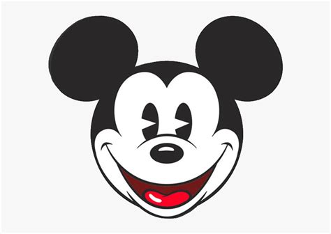 Vintage Mickey Mouse Clipart - Old Mickey Mouse Face, HD Png Download ...