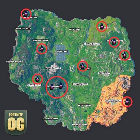 Where to find Hidden Gnomes on Fortnite OG map - Dexerto