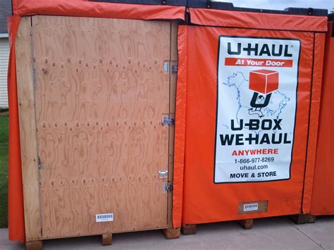 West Michigan Self Storage: U-Haul U-Box Dimensions