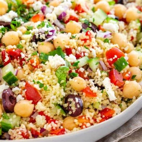 Mediterranean Couscous Salad - Jessica Gavin