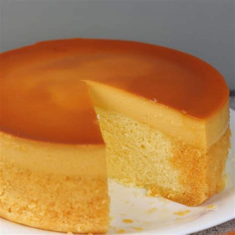 Leche Flan Cake Recipe - Filipino Custard Cake - AlmostNordic