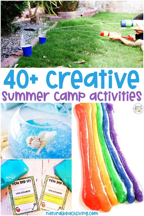 40+ Creative Summer Camp Activities for Kids - Natural Beach Living