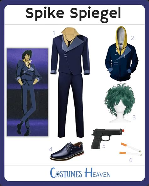 DIY Spike Spiegel Cosplay 2024| Cosplay And Halloween Ideas