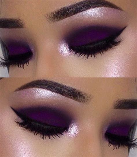 25+ bästa idéerna om Purple eyeshadow på Pinterest