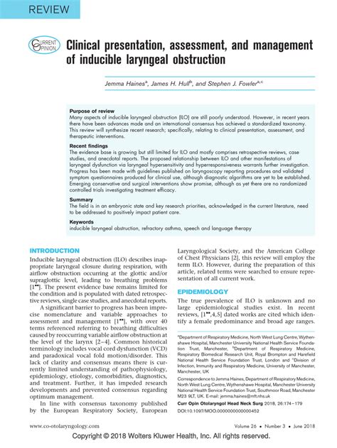 (PDF) Clinical presentation, assessment, and management of inducible ...