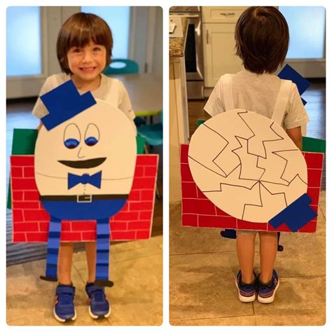 Humpty Dumpty Costume | Nursery rhyme costume, Nursery rhyme characters ...