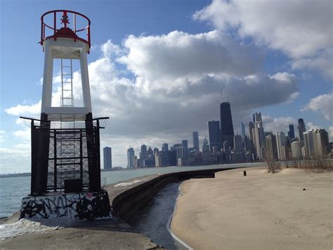 North Avenue pier Chicago 3/23/13 at around 9:30 a.m. Central.