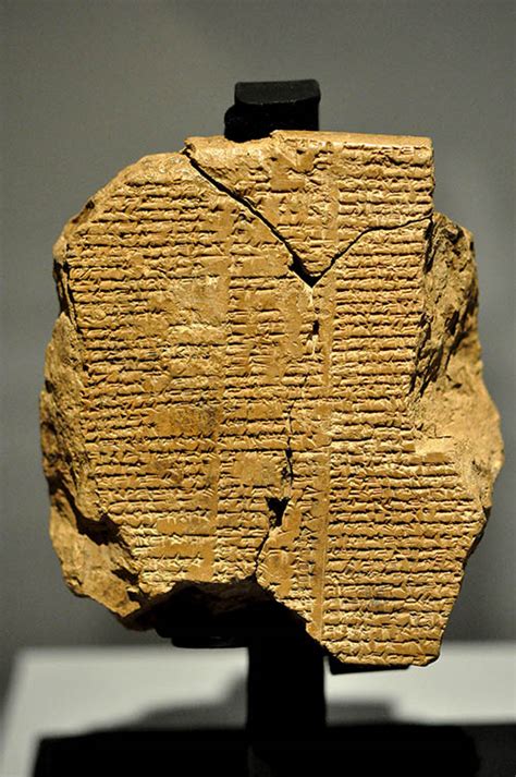 Ancient Clay Tablet Offers Insights into the Gilgamesh Epic - Biblical ...