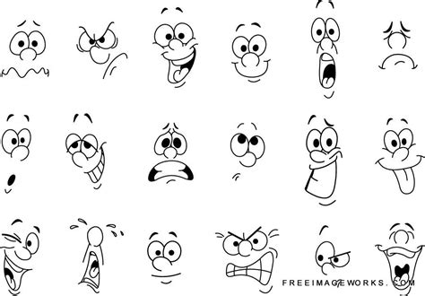 Pin by Angelina Ai on character design | Cartoon faces expressions ...