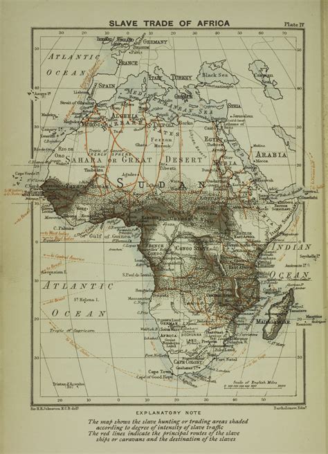 Map Of Africa During Slave Trade