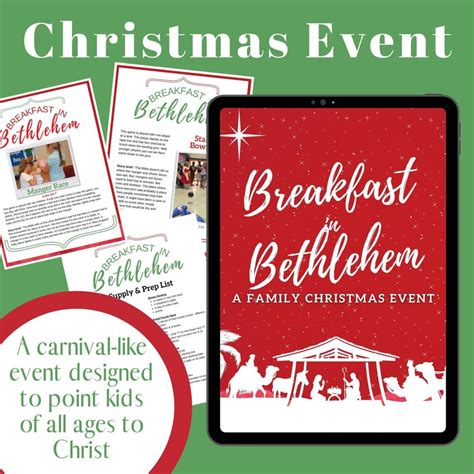 Breakfast in Bethlehem Christmas Event (download only) - Sunday School ...