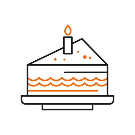 Happy Birthday Cake Icon For Your Project, Project Icons, Birthday ...