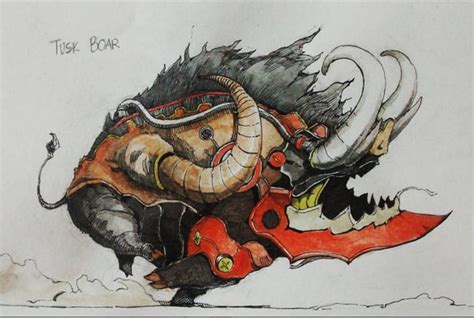 Tusk Boar Fanart : r/duelyst